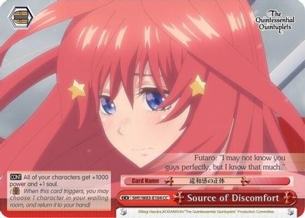 Source of Discomfort (5HY/W83-E104 CC) - The Quintessential Quintuplets