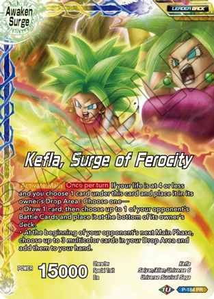 Kefla // Kefla, Surge of Ferocity (P-184) - Mythic Booster