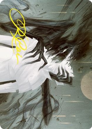 Parasitic Grasp Art Card (Gold-Stamped Signature) (ASVOW-036) - Art Series: Innistrad: Crimson Vow