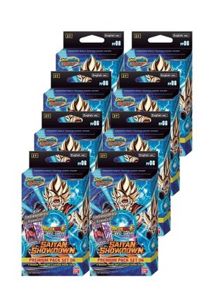 Saiyan Showdown Premium Pack Set 06 Display  - Saiyan Showdown
