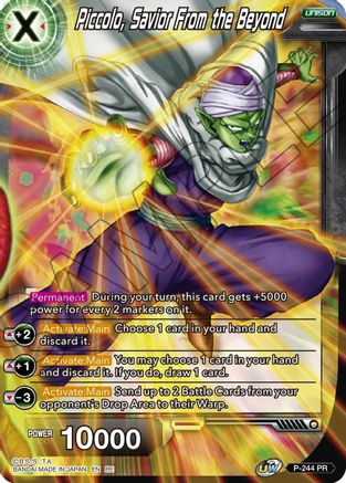 Piccolo, Savior from Beyond (P-244) - Mythic Booster