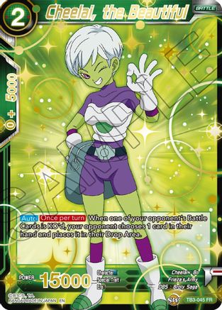 Cheelai, the Beautiful (Gold Stamped) (TB3-045) - Mythic Booster Foil
