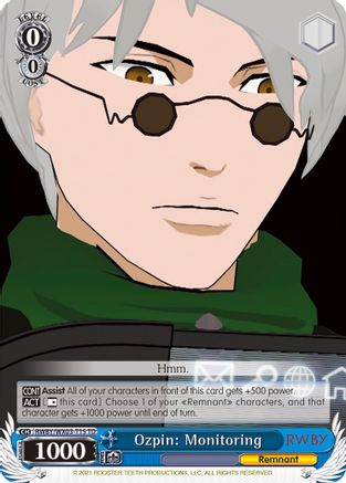 Ozpin: Monitoring (RWBY/WX03-T15 TD) - RWBY