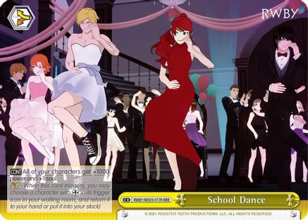 School Dance (RRR) (RWBY/WX03-017R RRR) - RWBY