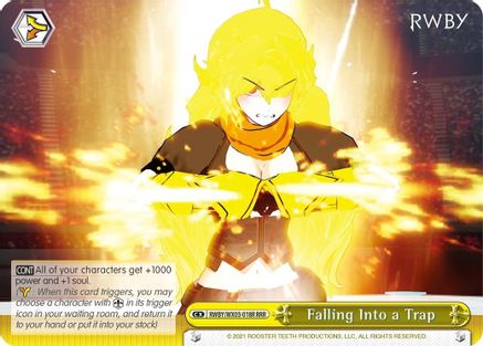 Falling Into a Trap (RRR) (RWBY/WX03-018R RRR) - RWBY