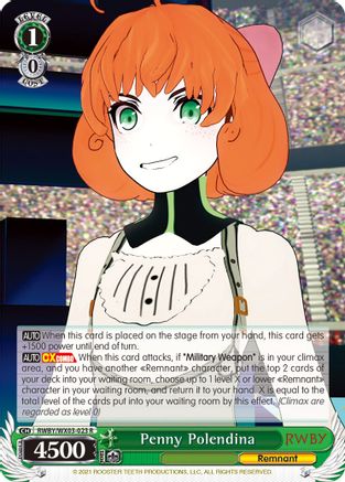 Penny Polendina (RWBY/WX03-023 R) - RWBY