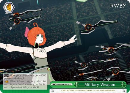 Military Weapon (RWBY/WX03-039 CC) - RWBY