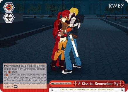 A Kiss to Remember By (RRR) (RWBY/WX03-074R RRR) - RWBY