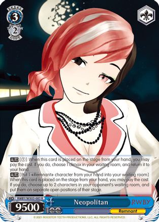 Neopolitan (RWBY/WX03-083 R) - RWBY