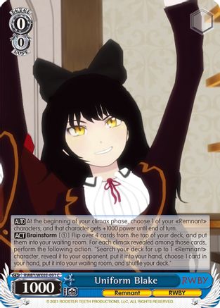Uniform Blake (RWBY/WX03-091 C) - RWBY