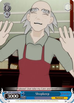 Shopkeep (RWBY/WX03-093 C) - RWBY