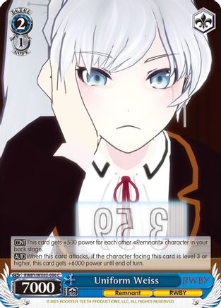 Uniform Weiss (RWBY/WX03-096 C) - RWBY