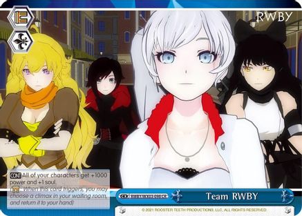 Team RWBY (RWBY/WX03-098 CR) - RWBY