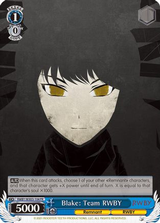 Blake: Team RWBY (RWBY/WX03-104 PR) - RWBY