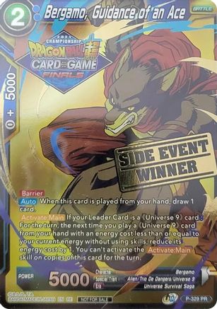Bergamo, Guidance of an Ace (Championship 2021 Vault Set) (Side Event Winner) (P-329) - Promotion Cards Foil
