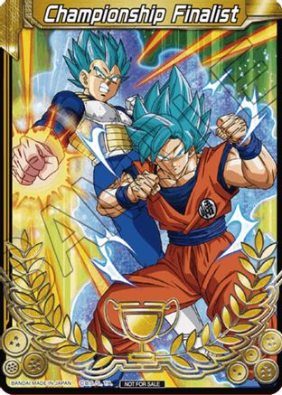 Championship Final 2021 Merit Card (Finalist)  - Tournament Promotion Cards Foil