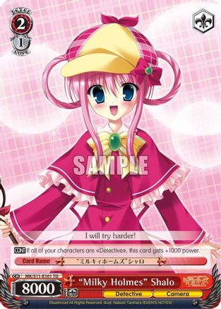 "Milky Holmes" Shalo (MK/S11-E101 PR) - Promo Cards