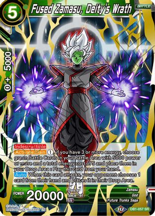 Fused Zamasu, Deity's Wrath (BT16-057) - Realm of the Gods