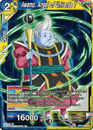 Awamo, Angel of Universe 1 (BT16-132) - Realm of the Gods