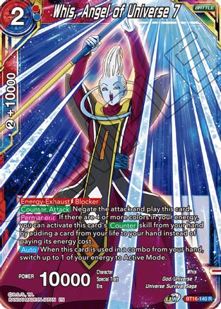 Whis, Angel of Universe 7 (BT16-140) - Realm of the Gods