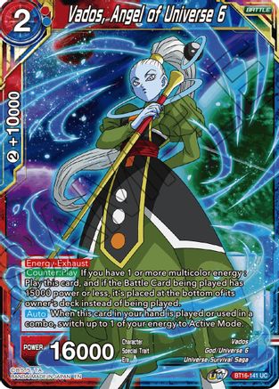 Vados, Angel of Universe 6 (BT16-141) - Realm of the Gods