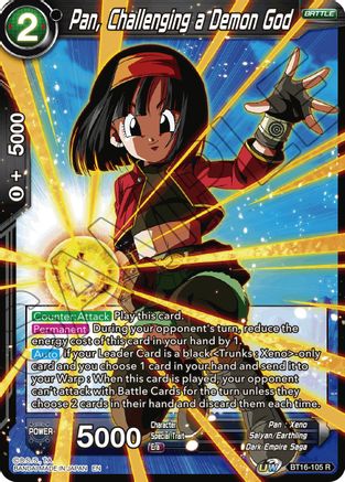 Pan, Challenging a Demon God (BT16-105) - Realm of the Gods Foil