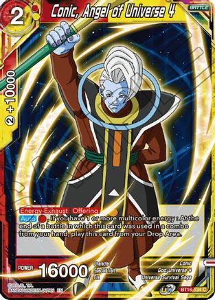 Conic, Angel of Universe 4 (BT16-134) - Realm of the Gods Foil