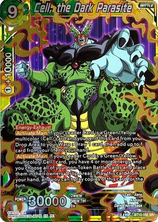 Cell, the Dark Parasite (BT10-150) - Rise of the Unison Warrior 2nd Edition Foil