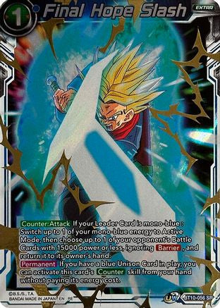 Final Hope Slash (BT10-056) - Rise of the Unison Warrior 2nd Edition Foil