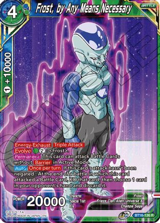 Frost, by Any Means Necessary (BT16-136) - Realm of the Gods