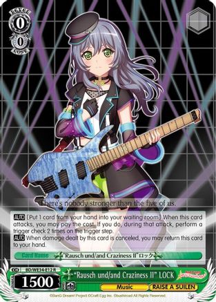 "Rausch und/and Craziness II" LOCK (Parallel Foil) (BD/WE34-E12 R) - Morfonica x RAISE A SUILEN