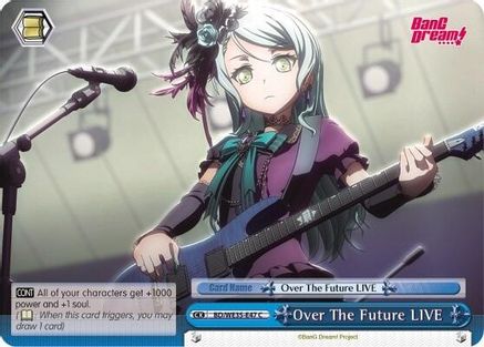 Over The Future LIVE (Parallel Foil) (BD/WE35-E47 C) - Poppin’Party x Roselia