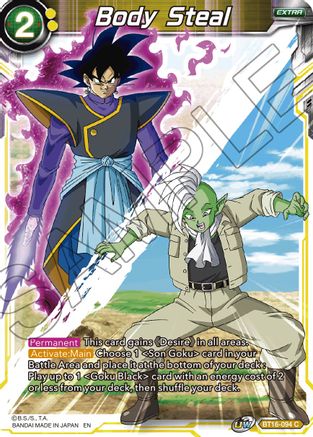 Body Steal (BT16-094) - Realm of the Gods
