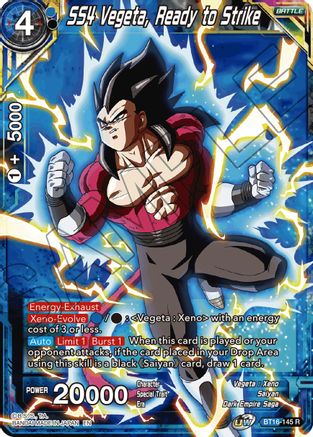 SS4 Vegeta, Ready to Strike (BT16-145) - Realm of the Gods
