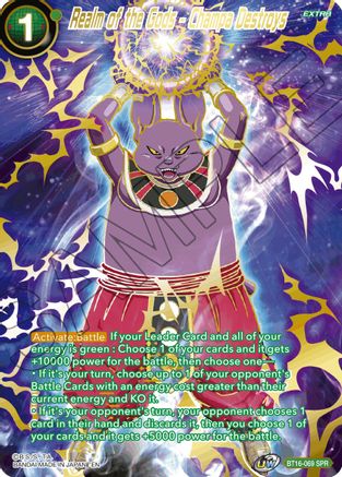 Realm of the Gods - Champa Destroys (SPR) (BT16-069) - Realm of the Gods Foil