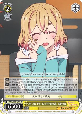 As an Ex-Girlfriend, Mami (KNK/W86-E009 U) - Rent-A-Girlfriend