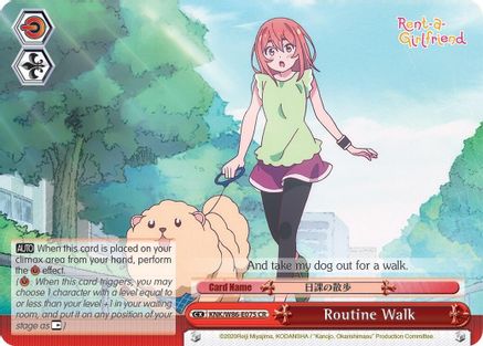 Routine Walk (KNK/W86-E075 CR) - Rent-A-Girlfriend