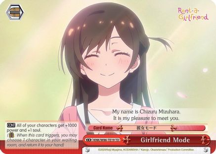 Girlfriend Mode (KNK/W86-TE19 TD) - Rent-A-Girlfriend