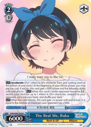The Real Me, Ruka (KNK/W86-E094 C) - Rent-A-Girlfriend