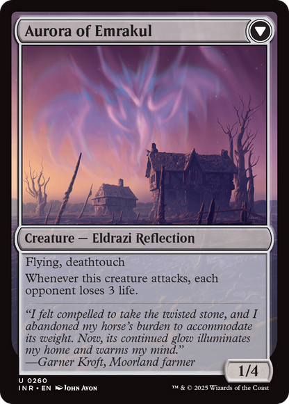 Cryptolith Fragment // Aurora of Emrakul (INR-260) - Innistrad Remastered Foil