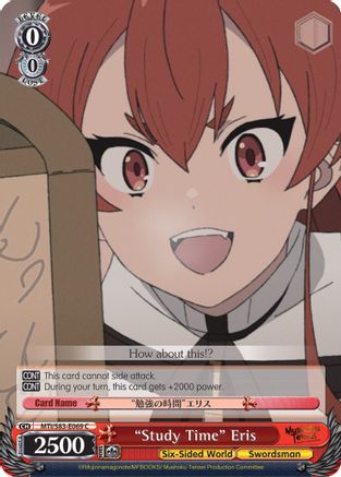"Study Time" Eris (MTI/S83-E069 C) - Mushoku Tensei: Jobless Reincarnation