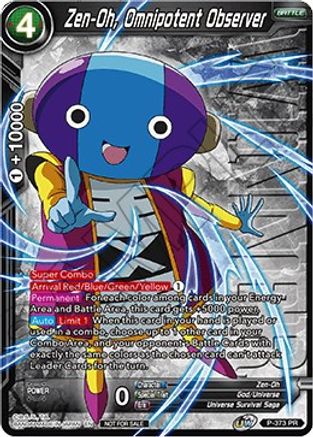 Zen-Oh, Omnipotent Observer (Tournament Pack Vol. 7) (Winner) (P-373) - Tournament Promotion Cards