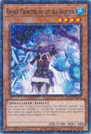 Dance Princess of the Ice Barrier (Duel Terminal) (HAC1-EN050) - Hidden Arsenal: Chapter 1 1st Edition