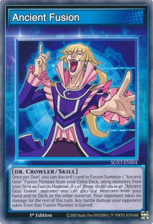 Ancient Fusion (SGX1-ENS04) - Speed Duel GX: Duel Academy Box 1st Edition