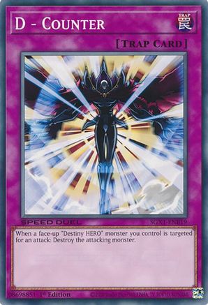 D - Counter (SGX1-ENB19) - Speed Duel GX: Duel Academy Box 1st Edition