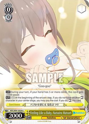 Feeling Like a Baby, Natsuiro Matsuri (HOL/W91-E024 C) - hololive production