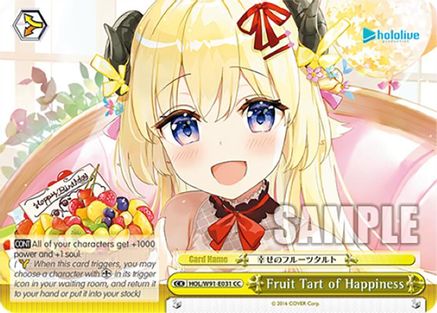 Fruit Tart of Happiness (HOL/W91-E031 CC) - hololive production
