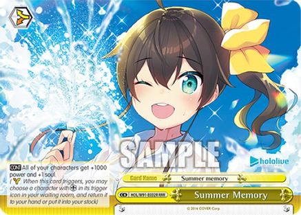 Summer Memory (RRR) (HOL/W91-E032R RRR) - hololive production
