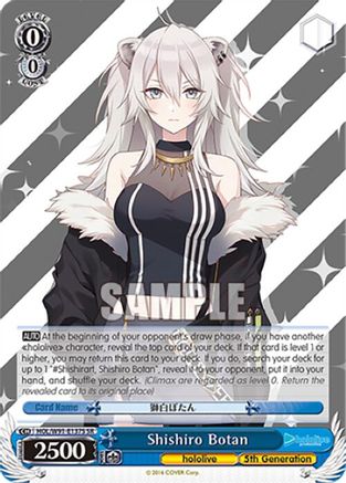 Shishiro Botan (SR) (HOL/W91-E137S SR) - hololive production