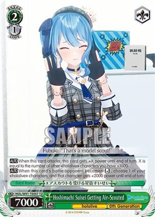 Hoshimachi Suisei Getting Air-Scouted (HOL/W91-TE007 TD) - hololive production